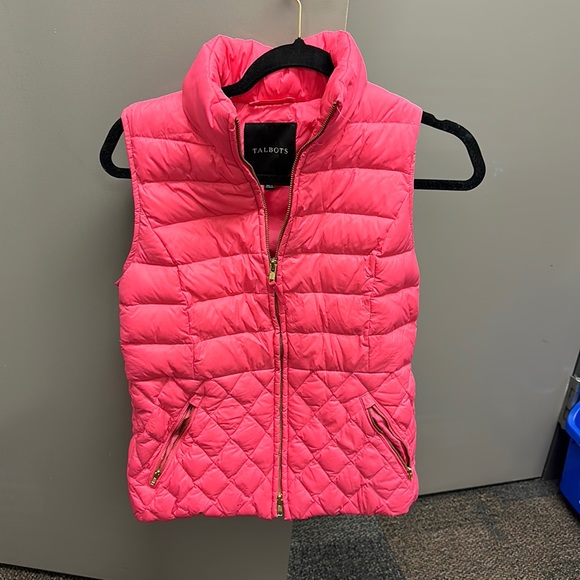 Talbots pink vest - Picture 1 of 1